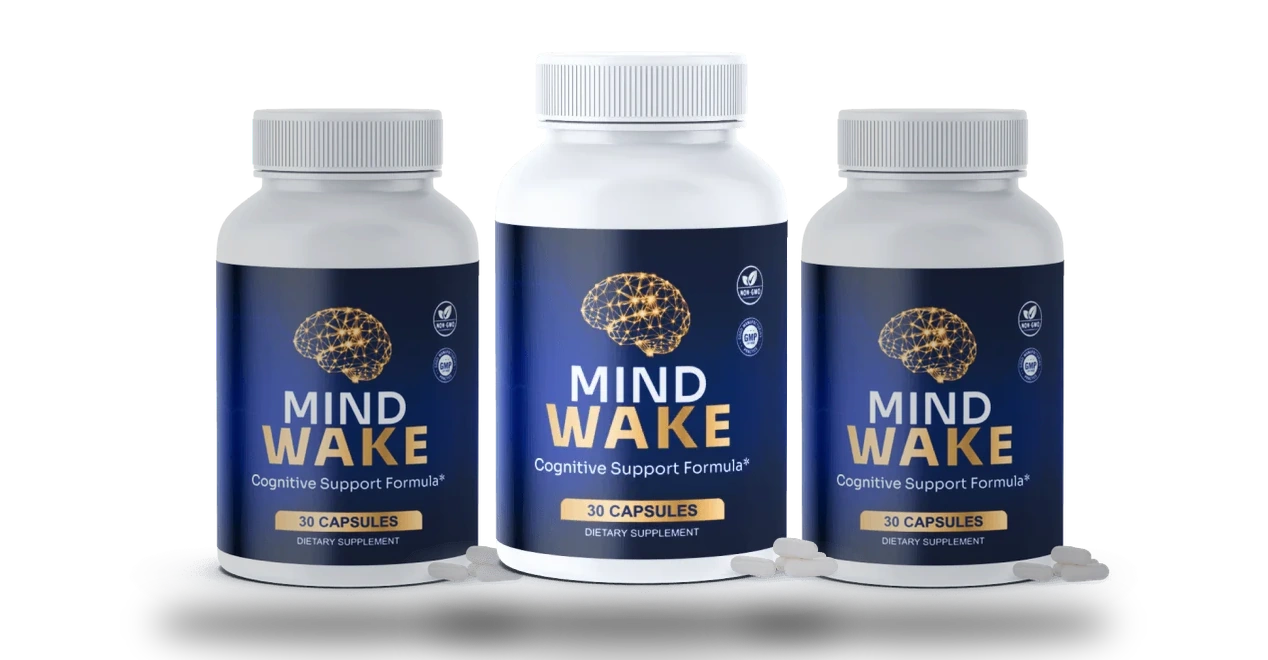 MindWake 3-bottle cognitive support package